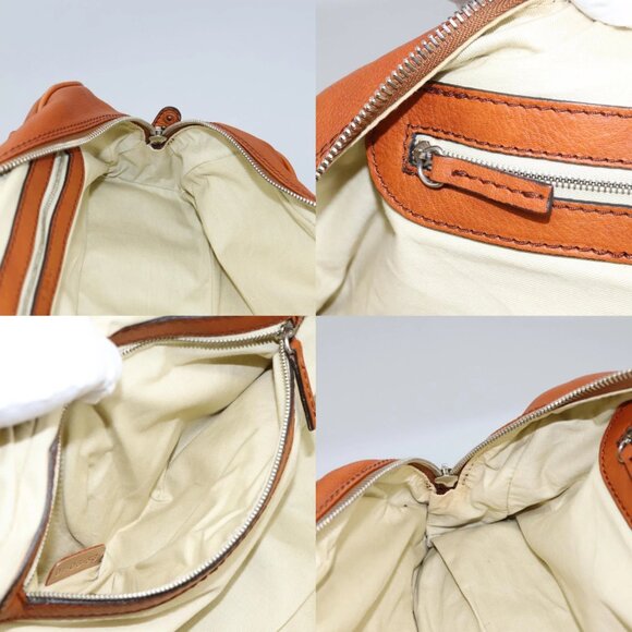 Chloe Paddington Hand Bag Leather Brown Auth am7626V - Picture 15 of 15